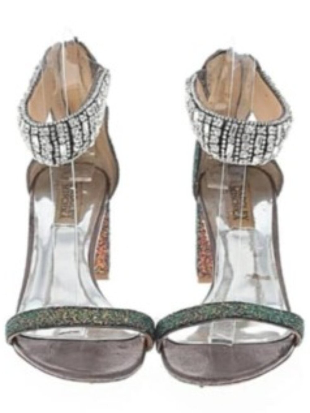 Badgley Mischka Gem Heeled Sandals
